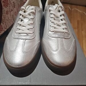 Vagabond Silver Men's Sneakers